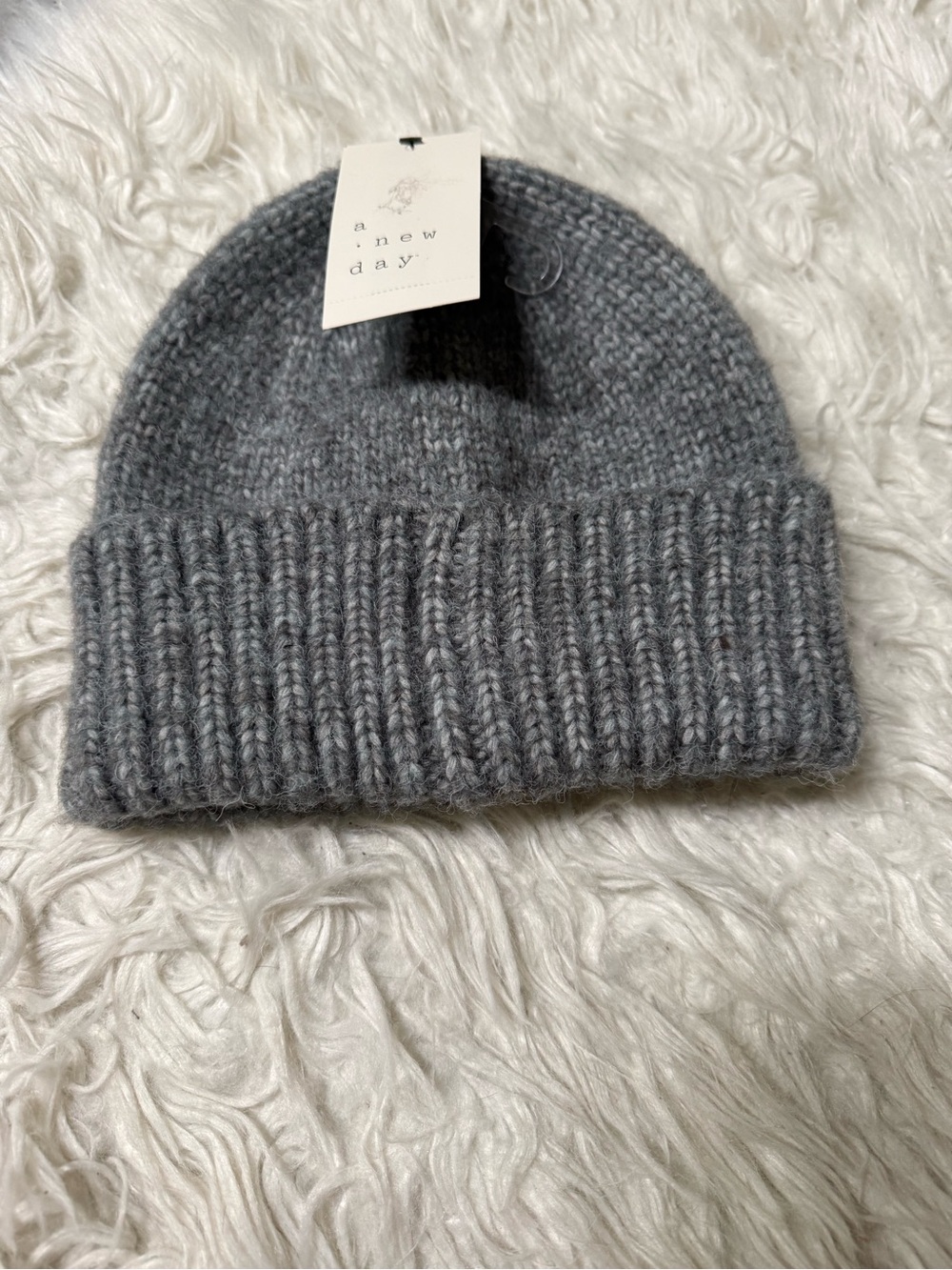 NWT a new day Gray Beanie Hat